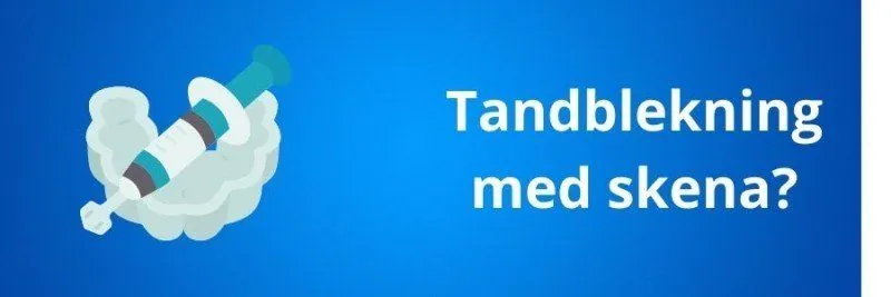 Tandblekning med skena