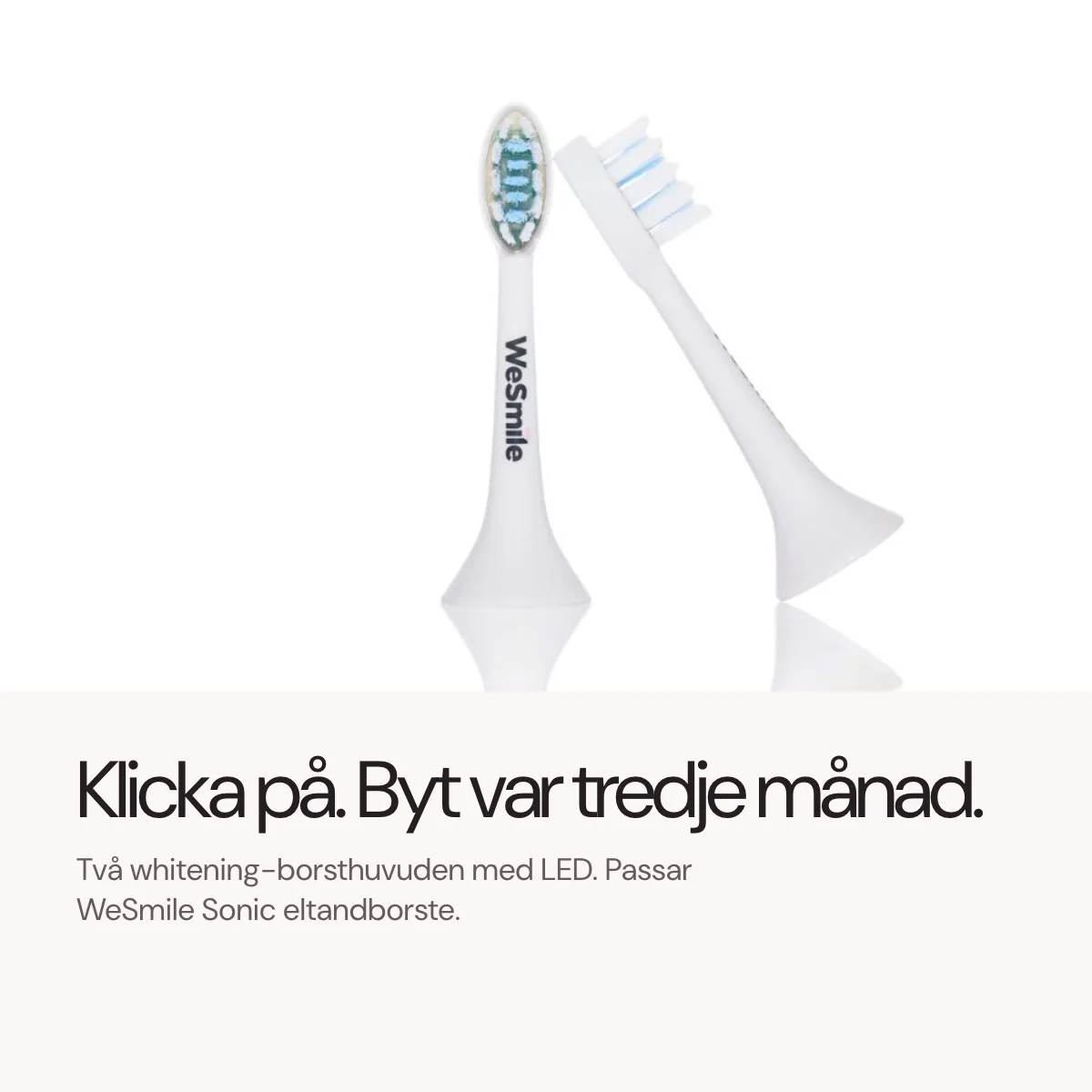Klicka på. Byt var tredje månad.
